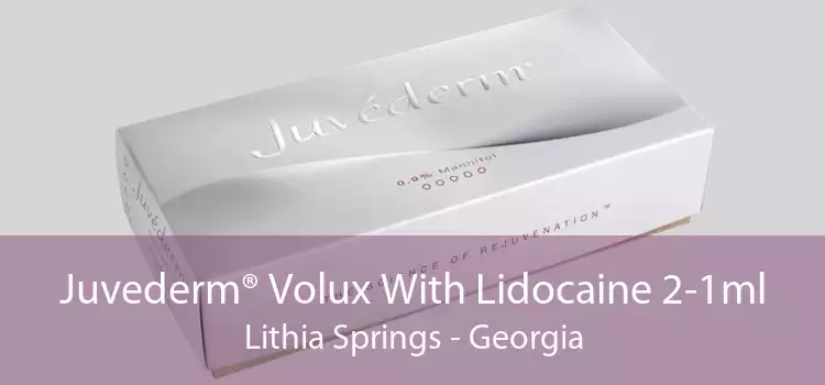 Juvederm® Volux With Lidocaine 2-1ml Lithia Springs - Georgia