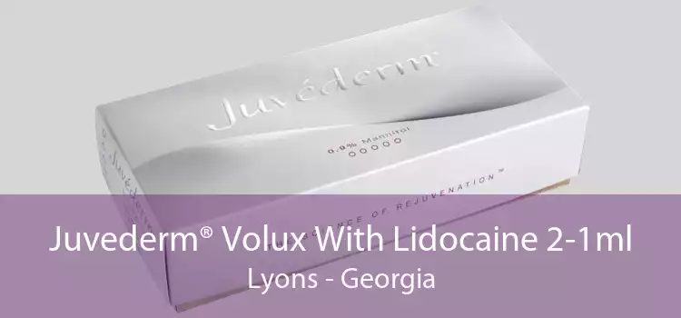 Juvederm® Volux With Lidocaine 2-1ml Lyons - Georgia