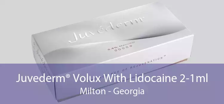 Juvederm® Volux With Lidocaine 2-1ml Milton - Georgia