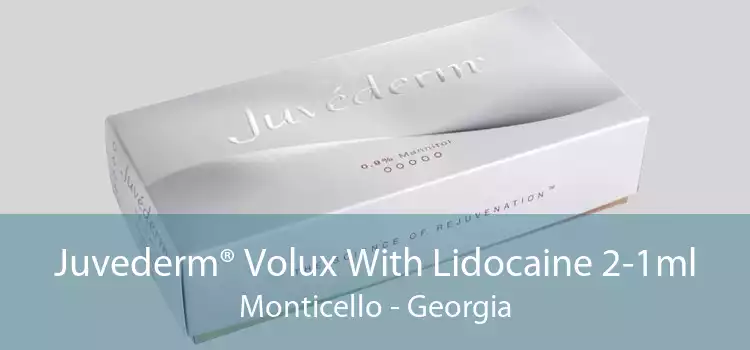 Juvederm® Volux With Lidocaine 2-1ml Monticello - Georgia