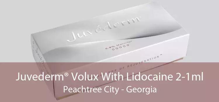 Juvederm® Volux With Lidocaine 2-1ml Peachtree City - Georgia