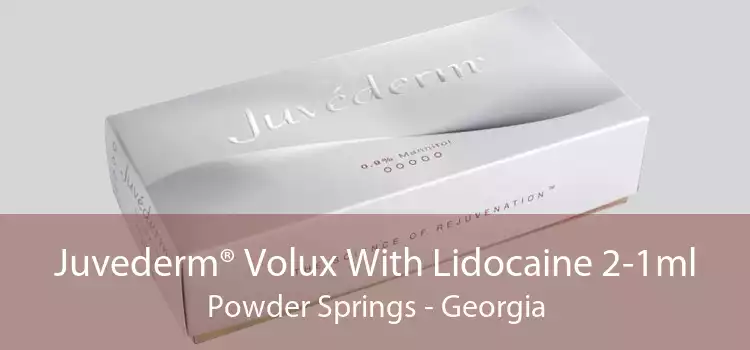 Juvederm® Volux With Lidocaine 2-1ml Powder Springs - Georgia