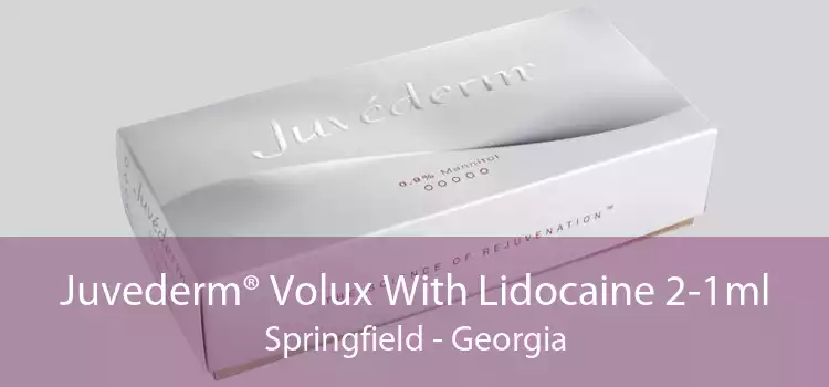 Juvederm® Volux With Lidocaine 2-1ml Springfield - Georgia