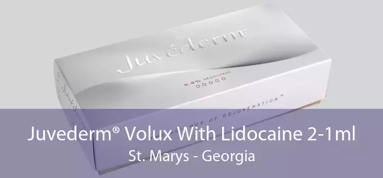Juvederm® Volux With Lidocaine 2-1ml St. Marys - Georgia