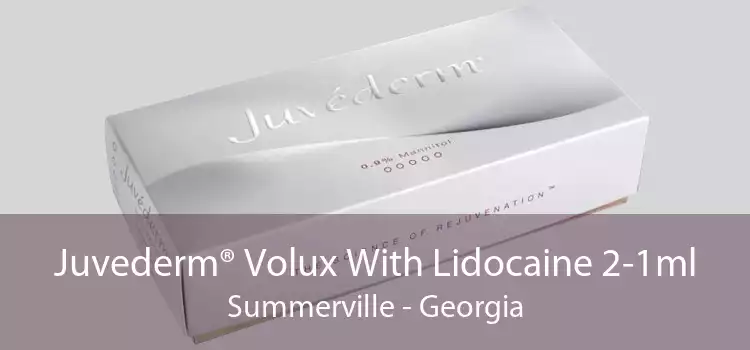 Juvederm® Volux With Lidocaine 2-1ml Summerville - Georgia