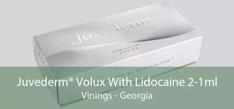 Juvederm® Volux With Lidocaine 2-1ml Vinings - Georgia