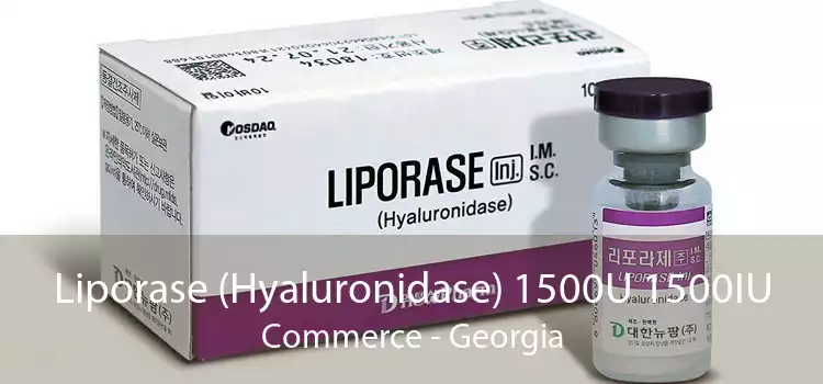 Liporase (Hyaluronidase) 1500U 1500IU Commerce - Georgia