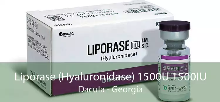Liporase (Hyaluronidase) 1500U 1500IU Dacula - Georgia