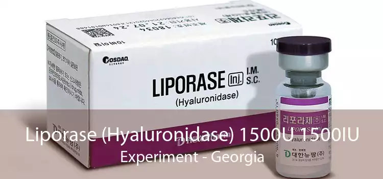 Liporase (Hyaluronidase) 1500U 1500IU Experiment - Georgia