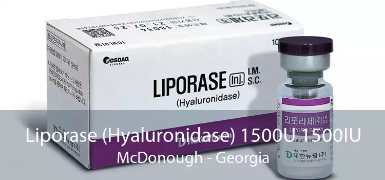 Liporase (Hyaluronidase) 1500U 1500IU McDonough - Georgia
