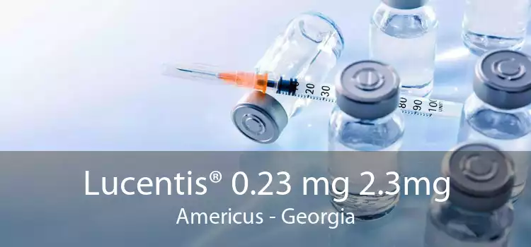 Lucentis® 0.23 mg 2.3mg Americus - Georgia