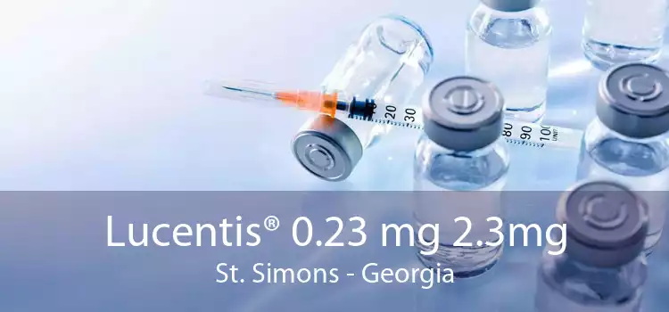 Lucentis® 0.23 mg 2.3mg St. Simons - Georgia