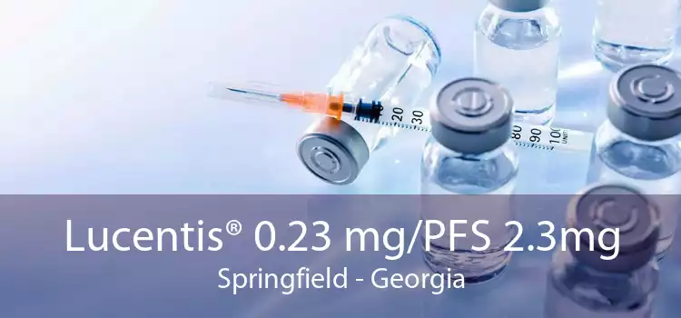 Lucentis® 0.23 mg/PFS 2.3mg Springfield - Georgia
