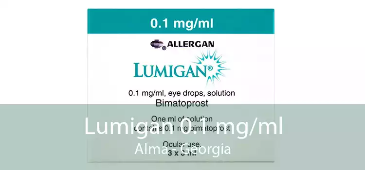 Lumigan 0.1 mg/ml Alma - Georgia