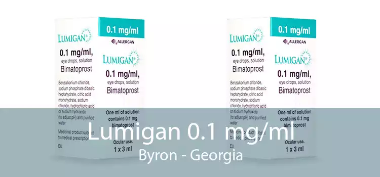 Lumigan 0.1 mg/ml Byron - Georgia
