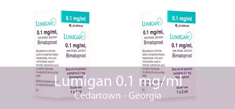 Lumigan 0.1 mg/ml Cedartown - Georgia