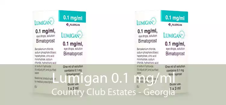Lumigan 0.1 mg/ml Country Club Estates - Georgia