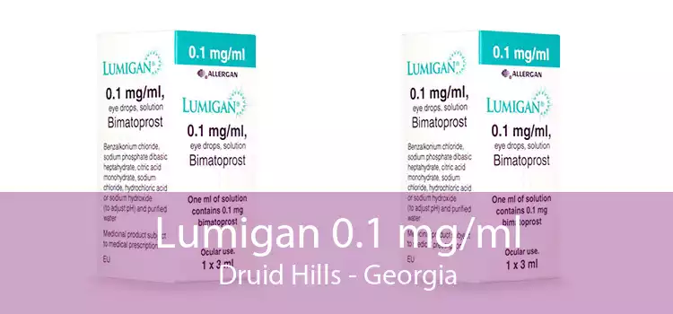Lumigan 0.1 mg/ml Druid Hills - Georgia