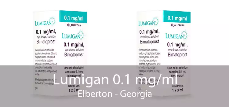 Lumigan 0.1 mg/ml Elberton - Georgia