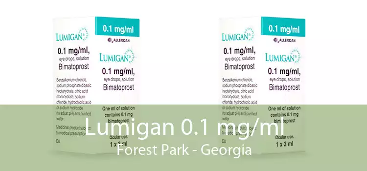 Lumigan 0.1 mg/ml Forest Park - Georgia