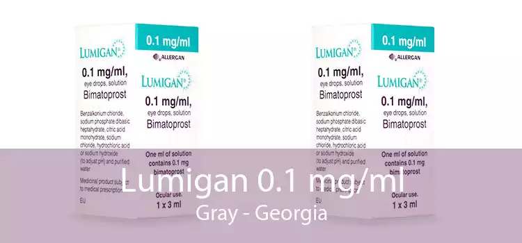 Lumigan 0.1 mg/ml Gray - Georgia