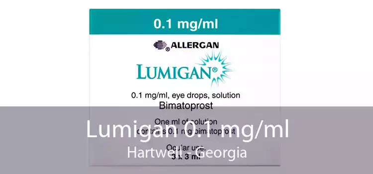 Lumigan 0.1 mg/ml Hartwell - Georgia