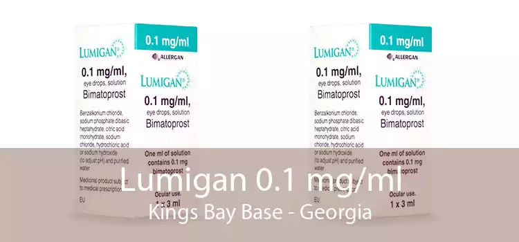 Lumigan 0.1 mg/ml Kings Bay Base - Georgia