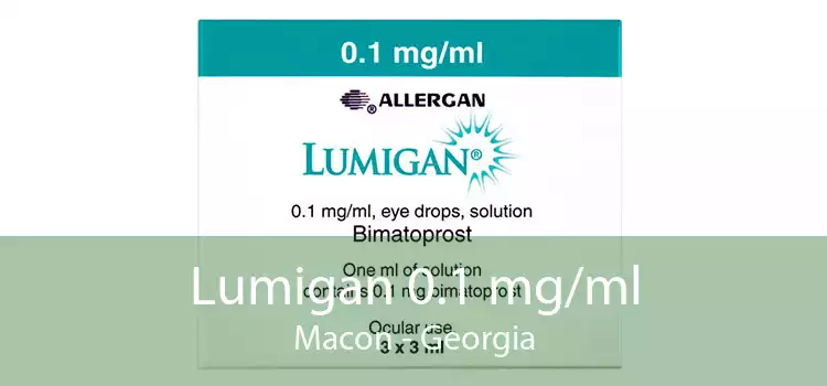 Lumigan 0.1 mg/ml Macon - Georgia