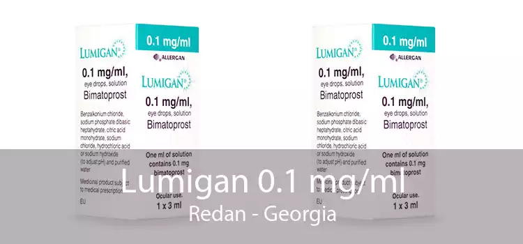 Lumigan 0.1 mg/ml Redan - Georgia