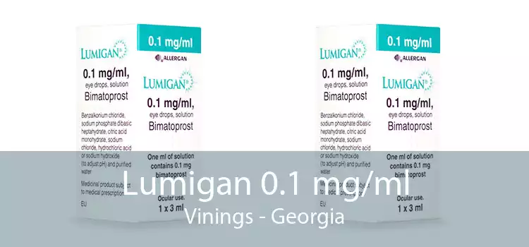 Lumigan 0.1 mg/ml Vinings - Georgia