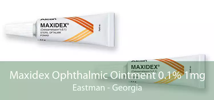 Maxidex Ophthalmic Ointment 0.1% 1mg Eastman - Georgia
