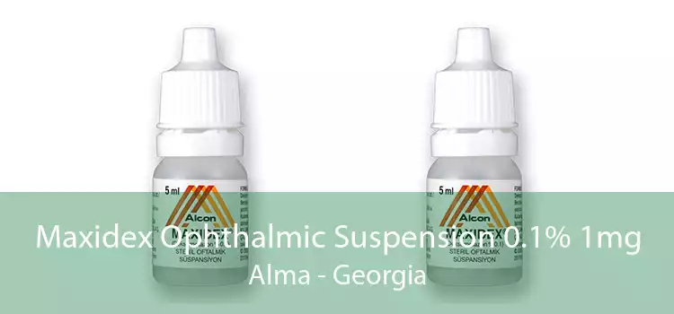 Maxidex Ophthalmic Suspension 0.1% 1mg Alma - Georgia