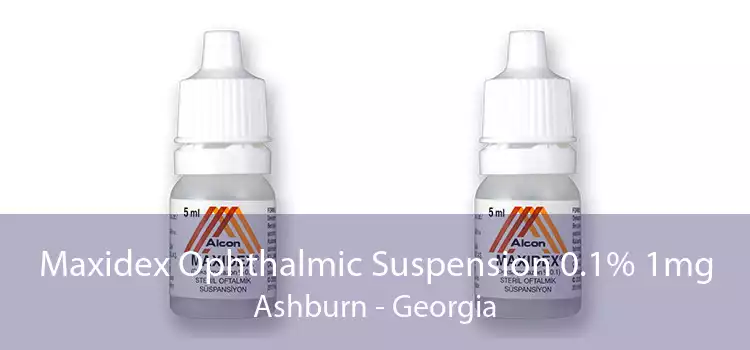 Maxidex Ophthalmic Suspension 0.1% 1mg Ashburn - Georgia