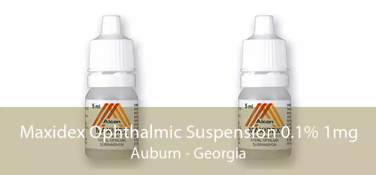 Maxidex Ophthalmic Suspension 0.1% 1mg Auburn - Georgia
