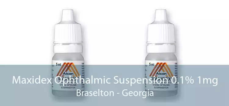 Maxidex Ophthalmic Suspension 0.1% 1mg Braselton - Georgia