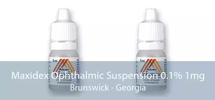 Maxidex Ophthalmic Suspension 0.1% 1mg Brunswick - Georgia