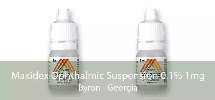 Maxidex Ophthalmic Suspension 0.1% 1mg Byron - Georgia
