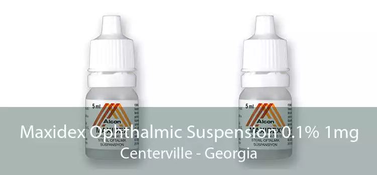 Maxidex Ophthalmic Suspension 0.1% 1mg Centerville - Georgia
