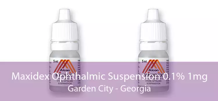 Maxidex Ophthalmic Suspension 0.1% 1mg Garden City - Georgia