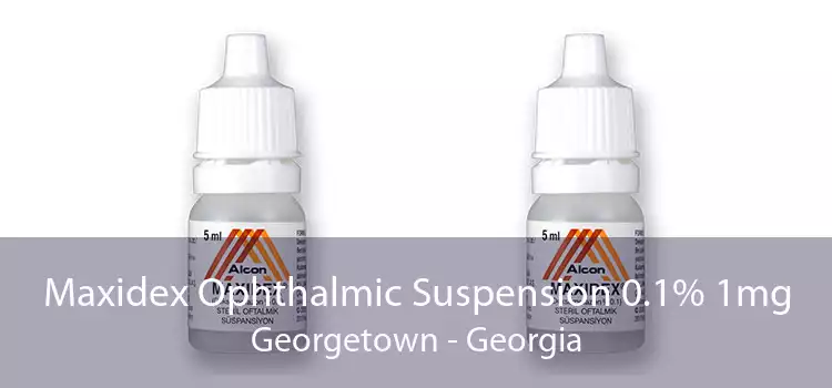 Maxidex Ophthalmic Suspension 0.1% 1mg Georgetown - Georgia