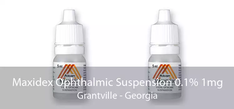 Maxidex Ophthalmic Suspension 0.1% 1mg Grantville - Georgia