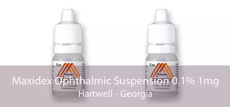 Maxidex Ophthalmic Suspension 0.1% 1mg Hartwell - Georgia