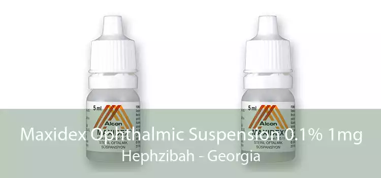 Maxidex Ophthalmic Suspension 0.1% 1mg Hephzibah - Georgia