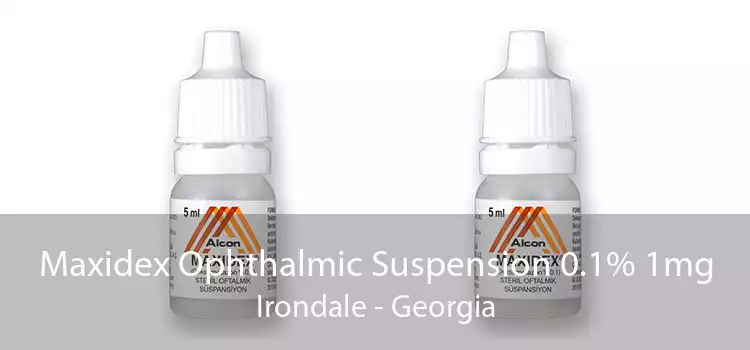 Maxidex Ophthalmic Suspension 0.1% 1mg Irondale - Georgia