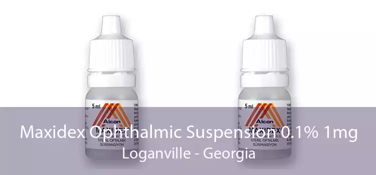 Maxidex Ophthalmic Suspension 0.1% 1mg Loganville - Georgia