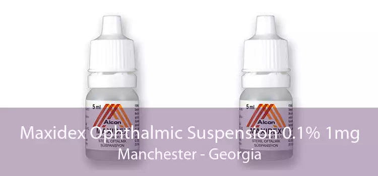 Maxidex Ophthalmic Suspension 0.1% 1mg Manchester - Georgia