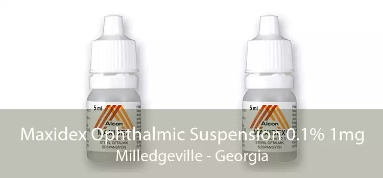 Maxidex Ophthalmic Suspension 0.1% 1mg Milledgeville - Georgia