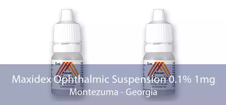 Maxidex Ophthalmic Suspension 0.1% 1mg Montezuma - Georgia