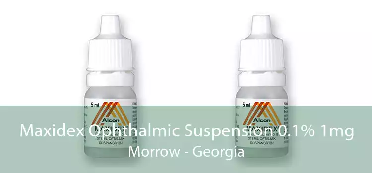 Maxidex Ophthalmic Suspension 0.1% 1mg Morrow - Georgia