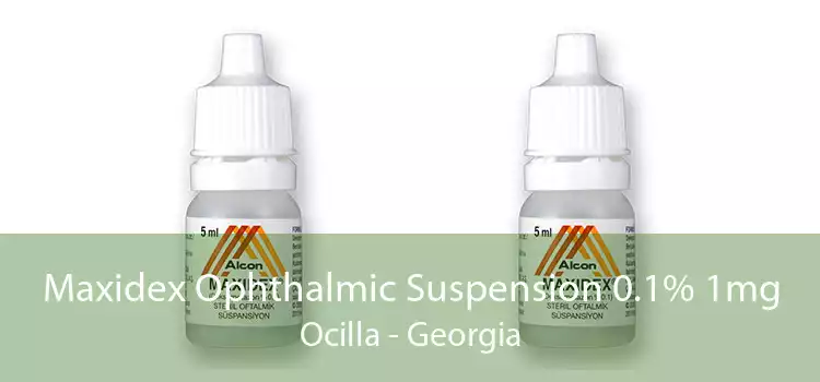 Maxidex Ophthalmic Suspension 0.1% 1mg Ocilla - Georgia